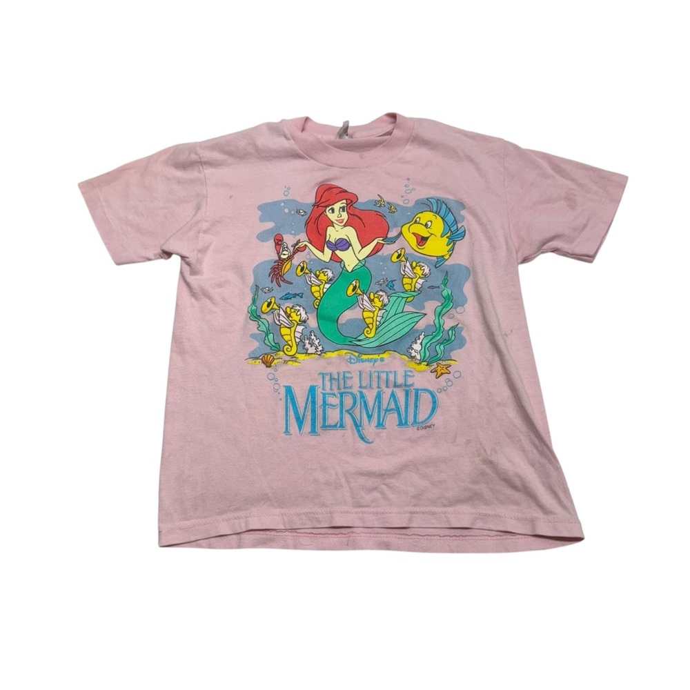 Vintage Single Stitch Disney The Little Mermaid Graphic T-Shirt